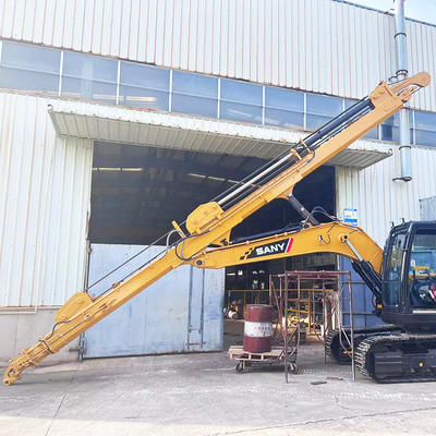 12-32m Kuning/Grey/Etc Excavator Long Reach Boom Long Boom Long Arm Untuk Kucing Hitachi Komatsu Etc