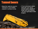 Antiwear 20ton Excavator Tunnel Boom Arm Untuk CAT320 ZX200-5A DX200-9C SY205C