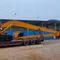 Kuning JCB017 Excavator Long Reach Boom 7-35m Panjang