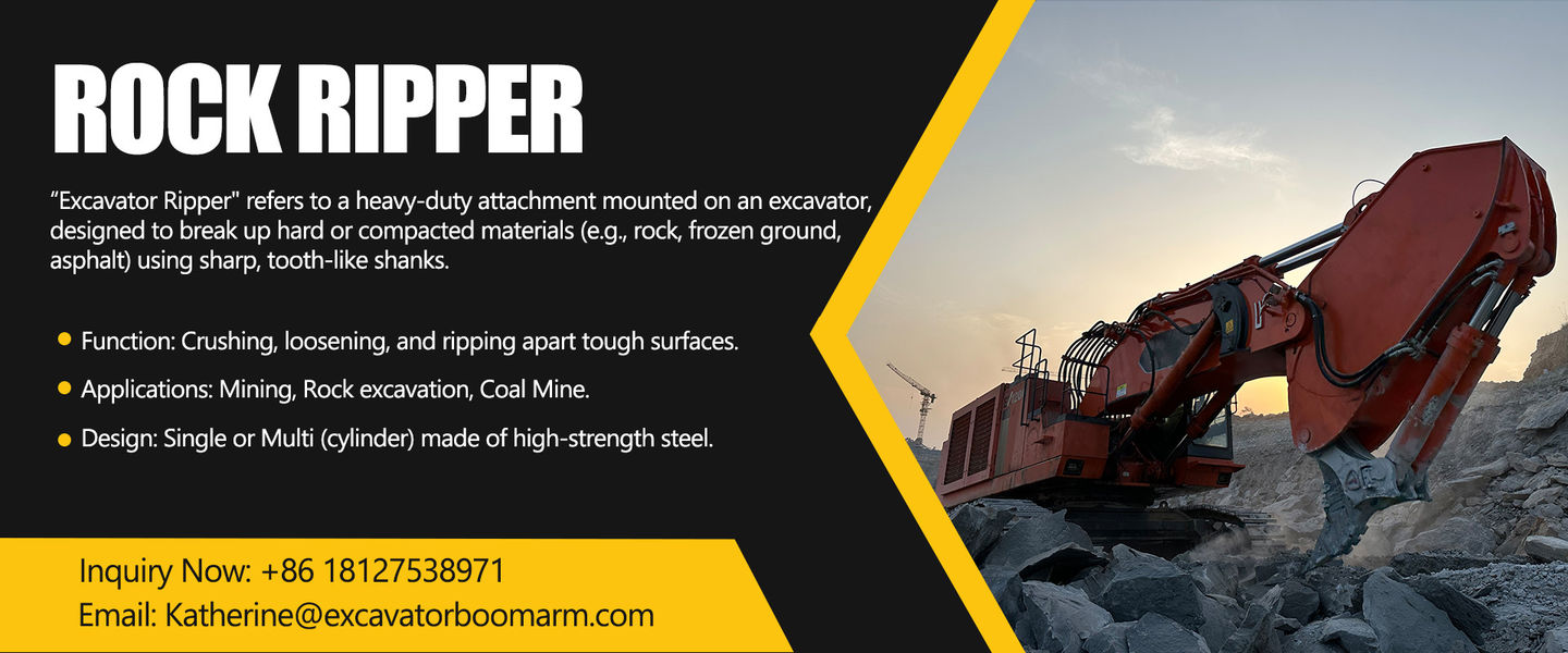 Boom Excavator Jangkauan Panjang
