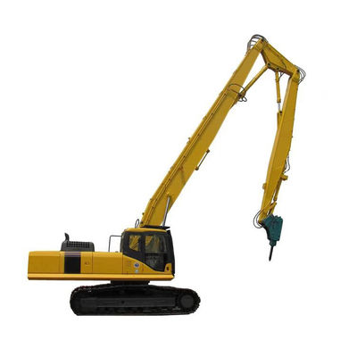 Q355B Material 47-52T Excavator Pile Driver Attachment Untuk SANY  HITACHI KOMATSU DOOSAN