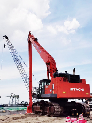 Lengan Boom Excavator Panjang 40-47ton 22m Tahan Aus Untuk Ekskavator HITACHI