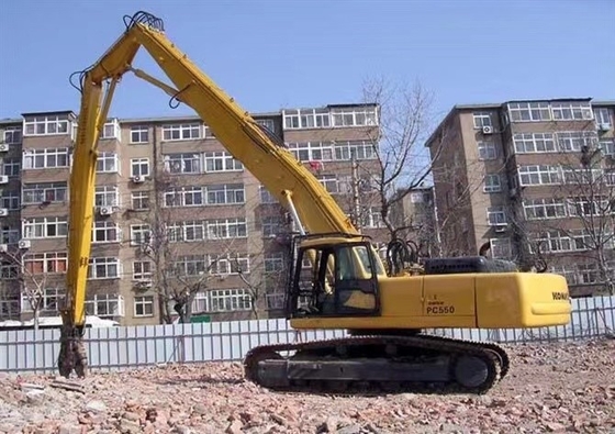 Sertifikat CE Sany Extension Arm, Q355B / Q690D Long Reach Demolition Excavator