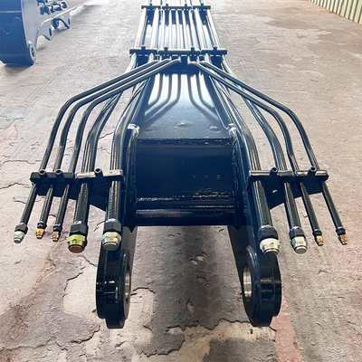 Torsi Steel Excavator Pile Driver Dengan 13 / 000 Nm PLC Control System 3 Ton Beban