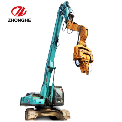 13M 15M Excavator Pile Driver Boom tumpukan beton Untuk ZX330 PC300 Hyundai R360