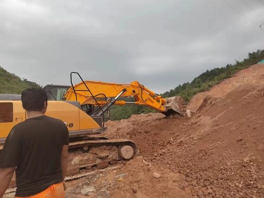Hitachi End Disesuaikan 0,5 Meter Ground Clearance Excavator Tunnel Boom
