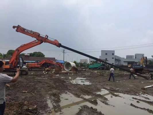 CAT315 Boom Teleskopik Ekskavator Kokoh Panjang 25m Mencapai Tugas Berat