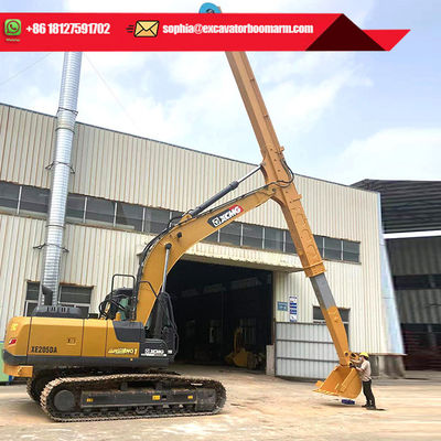 China Pabrik Produksi Excavator Telescopic Boom dengan Clamshell Bucket Long Arm Excavator 320