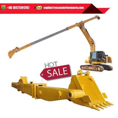 Ekskavator Pabrikan Profesional dengan Lengan Penggali Panjang CAT320 Ekskavator Boom Teleskopik Dua Bagian