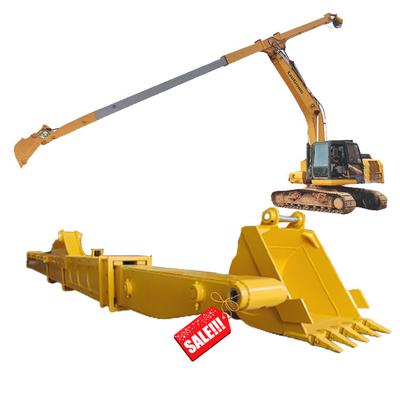 Dua Bagian Excavator Telescopic Boom Arm Untuk 6-36 Ton Dengan Standard Bucket