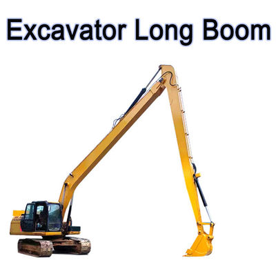 Kualitas Tinggi Disesuaikan Long Boom Long Reach Excavator Arm Boom Bagian Mesin Konstruksi 100-120ton EX1200