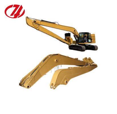 Excavator Long Reach Boom and Arm Extended Boom Arm dalam 15m 16m 17m 18m Ukuran untuk Bagian Mesin Konstruksi
