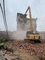 Dua Bagian Excavator Demolition Boom Panjang Jangkauan 14-24m Tahan Lama