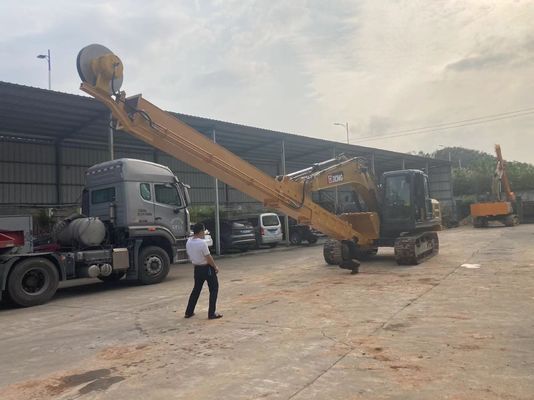 Antiwear 10-40ton Excavator Telescopic Boom Dua Segmen Untuk  SY PC ZX