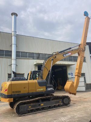 Antiwear 10-40ton Excavator Telescopic Boom Dua Segmen Untuk  SY PC ZX