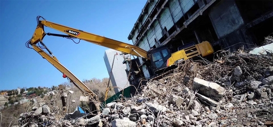Excavator SANY 365 Demolition Boom 22 Meter High Reach Bahan Q355B