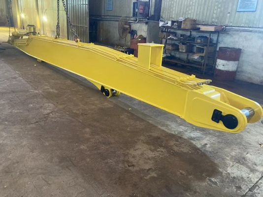 Harga Rendah 28m Jangkauan Panjang Demolition Boom Q355B BS700 Material Fit PC500 320 ZX420 SK320