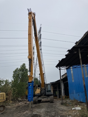 Excavator Tiga Bagian Demolition Boom Untuk Kucing Hitiachi Komatsu Etc