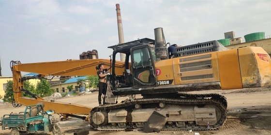 Boom Pembongkaran Jaminan Berganda 29-30m Untuk CAT350 XE600 R966 Dll