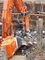Hitachi 225 Steel Excavator Tunnel Boom Tugas Berat Tahan Aus