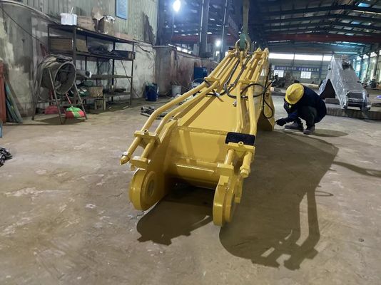 Serbaguna 320D Excavator Tunnel Boom Tahan Aus Kokoh
