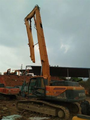 Q355B Q690D Demolition Excavator Long Reach Boom Untuk