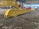 Komatsu Excavator Long Boom Arm Dengan bucket 0,4cbm 6 Pin, attachment jangkauan panjang