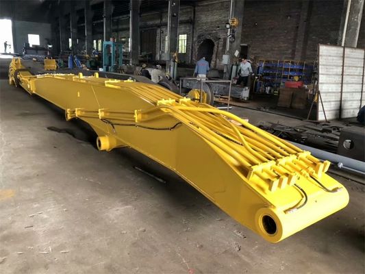 Q355B Material 47-52T Excavator Pile Driver Attachment Untuk SANY  HITACHI KOMATSU DOOSAN