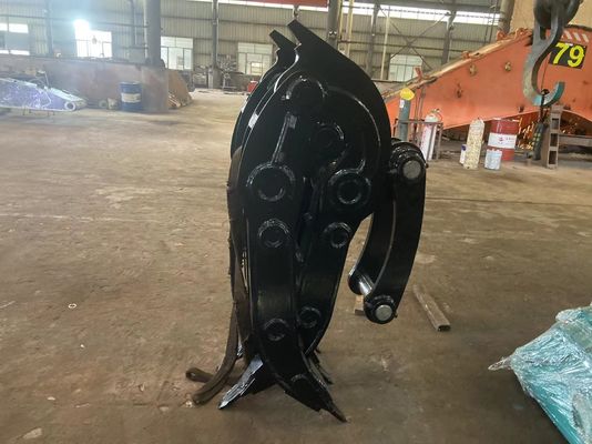 CE Antiwear Mechanical Grab Untuk Excavator,  Jcb Liebherr Scrap Metal Grab