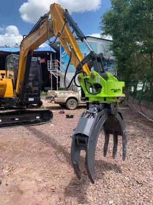 Grapple Log Hidrolik Excavator 25-30T Tahan Lama Untuk SANY DOOSAN KOMATSU