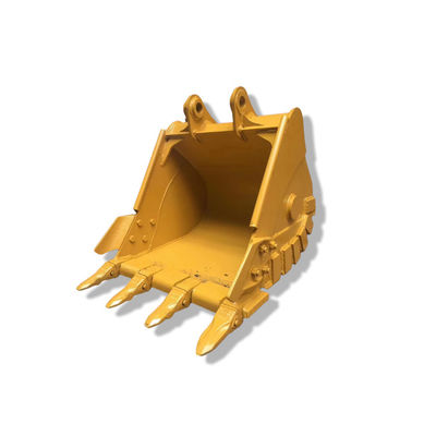 PC140 314 Wheel Loader Bucket 0.65cbm Q355B Bahan Hardox500