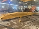 Lengan Pengemudi Pile Excavator SK380 Tahan Aus Dan Bahan Long Boom Q345B Q355B