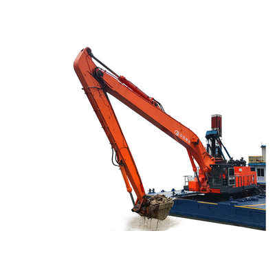 Excavator Ukuran Kustom Boom Jangkauan Panjang 18M 20M Untuk CAT