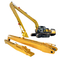 18m 20m Q355B Material Long Reach Excavator Booms Untuk Hitachi