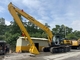 Excavator Lengan Panjang 18 Meter Praktis Excavator Dipper Arm Extension untuk Komatsu HITACHI HYUNDAI SANY