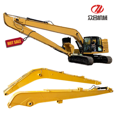 Custom Long Reach Excavator Reach, OEM ODM 8-30 Meter Extended Boom Arm untuk CAT Hitachi 6-120 ton Excavator Long Arms