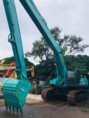 CE 18M Excavator Long Reach Boom Kobelco Attachment Dengan Bucket Dan Cylinder