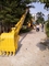 Lengan Boom Excavator CAT330, Bagian Depan Jangkauan Super Panjang Q355B 18 Meter
