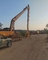 Q355B CAT330 Excavator Boom Arm Bagian Depan Jangkauan Super Panjang 18 Meter