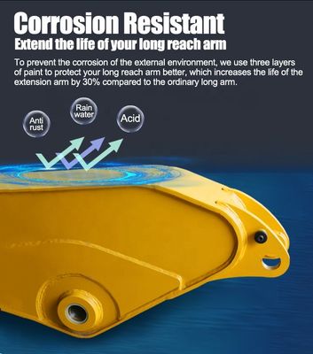 22m anti karat Mini Excavator panjang lengan panjang untuk Komatsu Hitachi  Etc