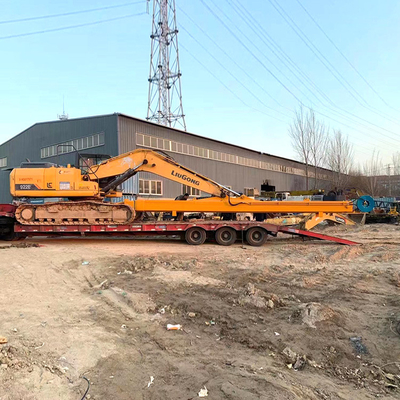 Boom Teleskopik EXCAVATOR CAT, Lengan Gayung Teleskopik 14m