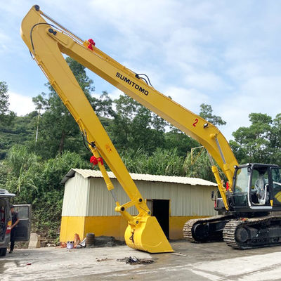 Lengan Boom Ekskavator  Depan Jangkauan Panjang 12M 15M 18M 20M 22M