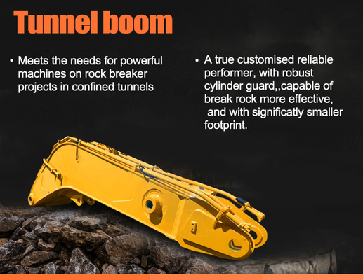 kekuatan tinggi Excavator boom terowongan boom pendek Excavator lengan jangka panjang untuk excavator untuk kucing Hitachi komatsu zoomlion