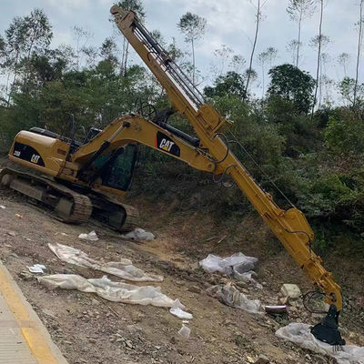 Ukuran disesuaikan 360 Derajat Rotasi Grapple 320D Excavator Lengan Ekstensi teleskopik 25 Meter