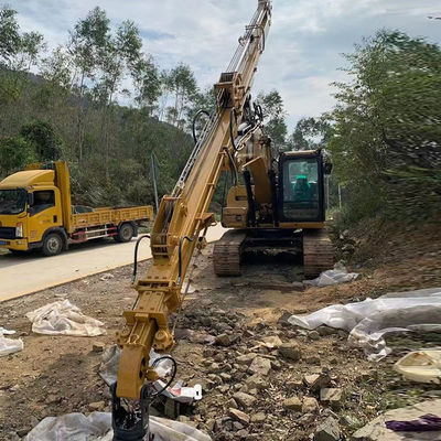Ukuran disesuaikan 360 Derajat Rotasi Grapple 320D Excavator Lengan Ekstensi teleskopik 25 Meter