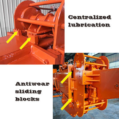 Antiwear 20-50ton Excavator Telescopic Boom Tiga Segmen 25m 30m 32m  SY PC ZX