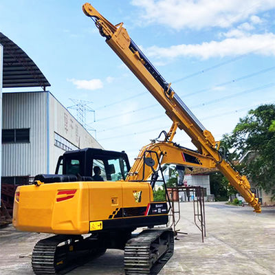 Hutan Pengelola Perawatan Pohon Excavator Telescopic Arm Dengan Genggam Untuk Kucing Hitachi Komatsu Kobelco