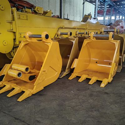 Excavator Telescopic Arm 14M Telescopic Dipper Arm Jangkauan panjang Excavator Untuk 320D