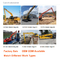 CE Antiwear 18 Meter Excavator Long Arm, OEM ODM Excavator Long Reach Boom 20-50ton untuk PC120 CAT320
