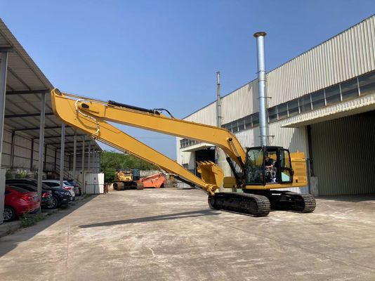 Ekstensi Terjamin Long Reach Excavator Dipper Arm 10M-18M Dengan Bucket dan silinder untuk